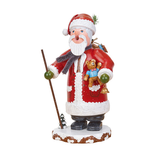 Hubrig Volkskunst Santa Claus 20cm Incense Smoker