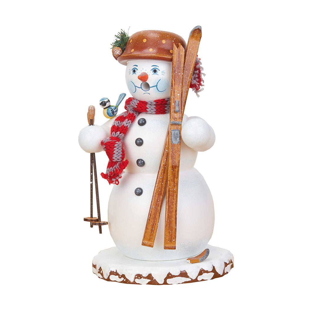 Hubrig Volkskunst Snowman 20cm Incense Smoker