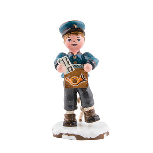 Hubrig Volkskunst Postman 8cm Figurine