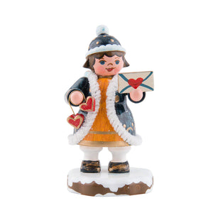 Hubrig Volkskunst Snow Child My Heart's Desire 6cm Figurine