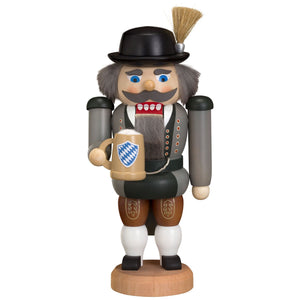 Seiffener Volkskunst Bavarian 8.3" Nutcracker