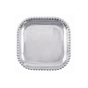 Mariposa Pearled Square Platter