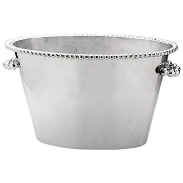 Load image into Gallery viewer, Mariposa Pearled Double Ice Bucket
