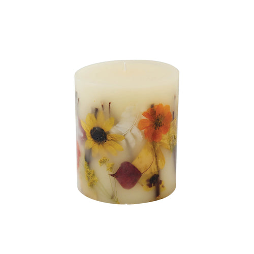 Rosy Rings Honey Tobacco Small Round Botanical Candle