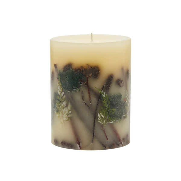 Load image into Gallery viewer, Rosy Rings Forest Medium Round Botanical Candle
