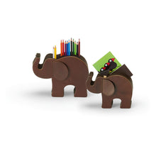 Load image into Gallery viewer, Graf von Faber-Castell Pen Holder Elephant Large, Dark Brown