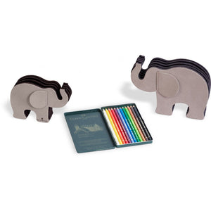 Graf von Faber-Castell Pen Holder Elephant Medium, Nubuck