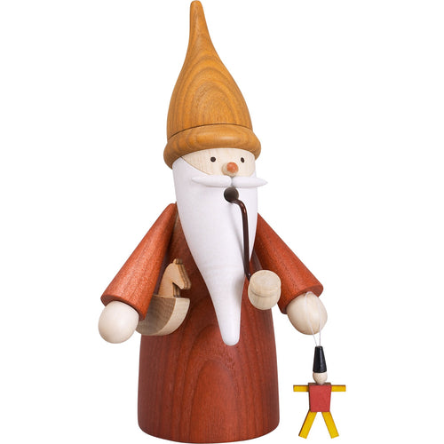 Seiffener Volkskunst Gnome Toy Maker 6.3