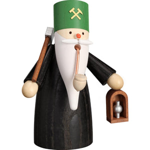 Seiffener Volkskunst Mining Gnome 5.1" Incense Smoker