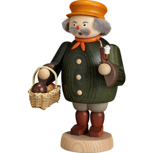 Seiffener Volkskunst Mushrooming 7.5" Incense Smoker