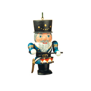 Hubrig Volkskunst Nutcracker Drummer Ornament