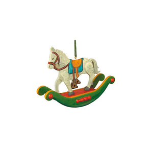 Hubrig Volkskunst Rocking Horse Ornament
