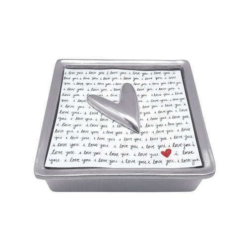 Mariposa Heart Signature Napkin Box Set