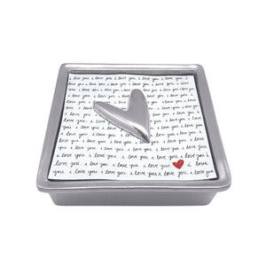 Mariposa Heart Signature Napkin Box Set