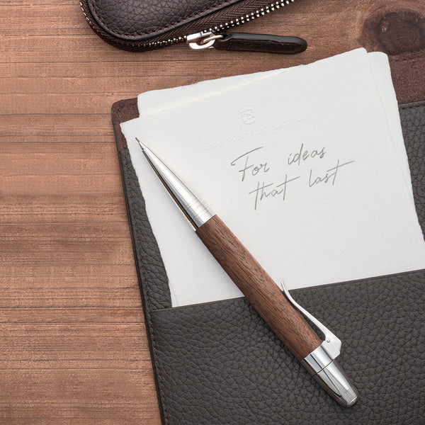 Load image into Gallery viewer, Graf von Faber-Castell Magnum, Walnut Propelling Pencil
