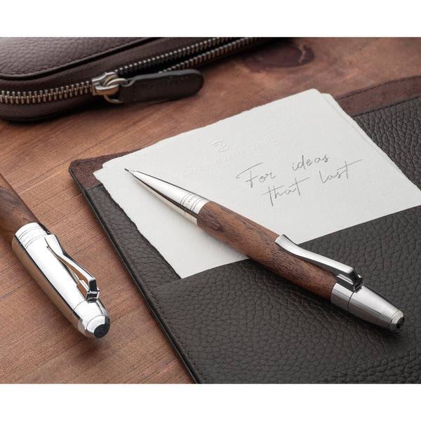 Load image into Gallery viewer, Graf von Faber-Castell Magnum, Walnut Propelling Pencil
