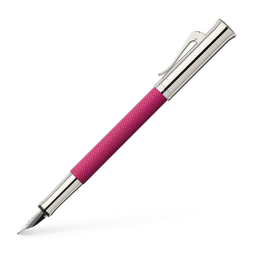 Graf von Faber-Castell Fountain Pen Guilloche Electric Pink