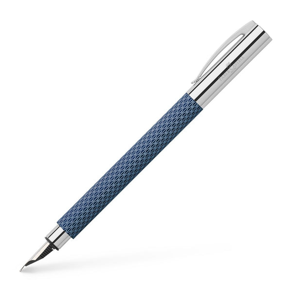 Load image into Gallery viewer, Faber-Castell Ambition OpArt Fountain Pen - Deep Water
