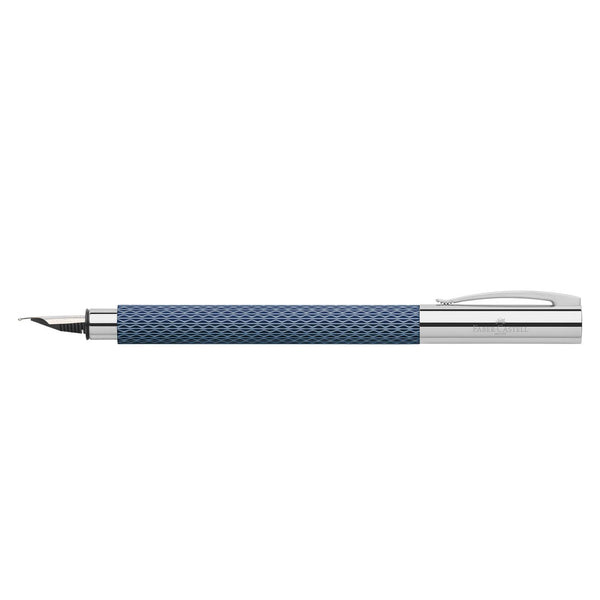 Load image into Gallery viewer, Faber-Castell Ambition OpArt Fountain Pen - Deep Water
