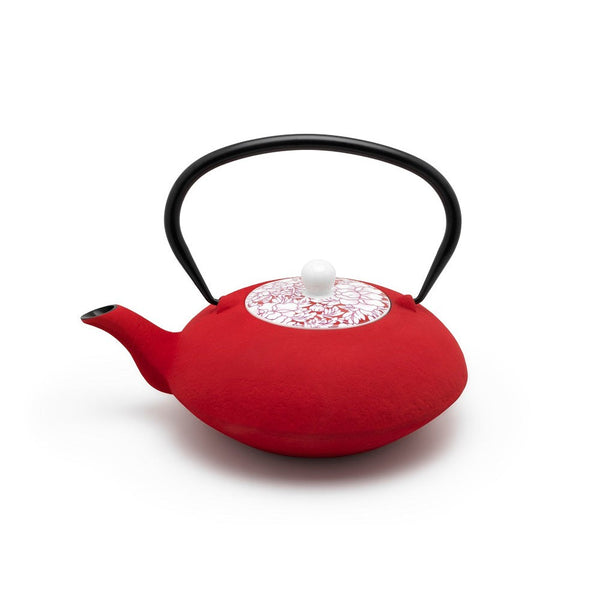 Load image into Gallery viewer, Bredemeijer 40 fl oz. Yantai Red Teapot
