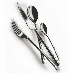 Mepra 3 Pcs Serving Set (Fork Spoon And Ladle) Linea