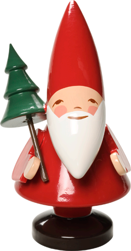 Wendt & Kuhn Pixie Santa with Little Tree