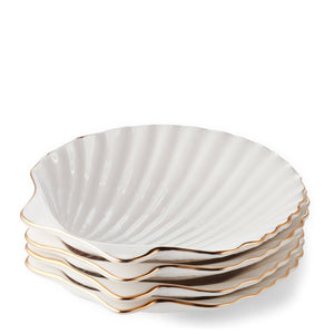 AERIN Shell Appetizer Plates