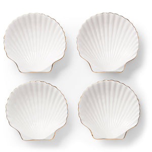 AERIN Shell Appetizer Plates