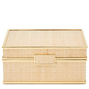 AERIN Colette Cane Jewelry Box