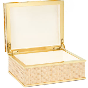 AERIN Colette Cane Jewelry Box