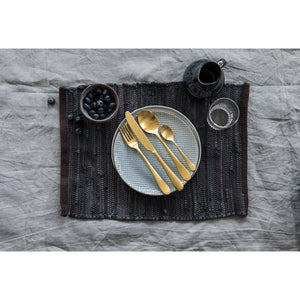 Mepra Cutlery Set 5 Pcs Dolce Vita Pewter Oro