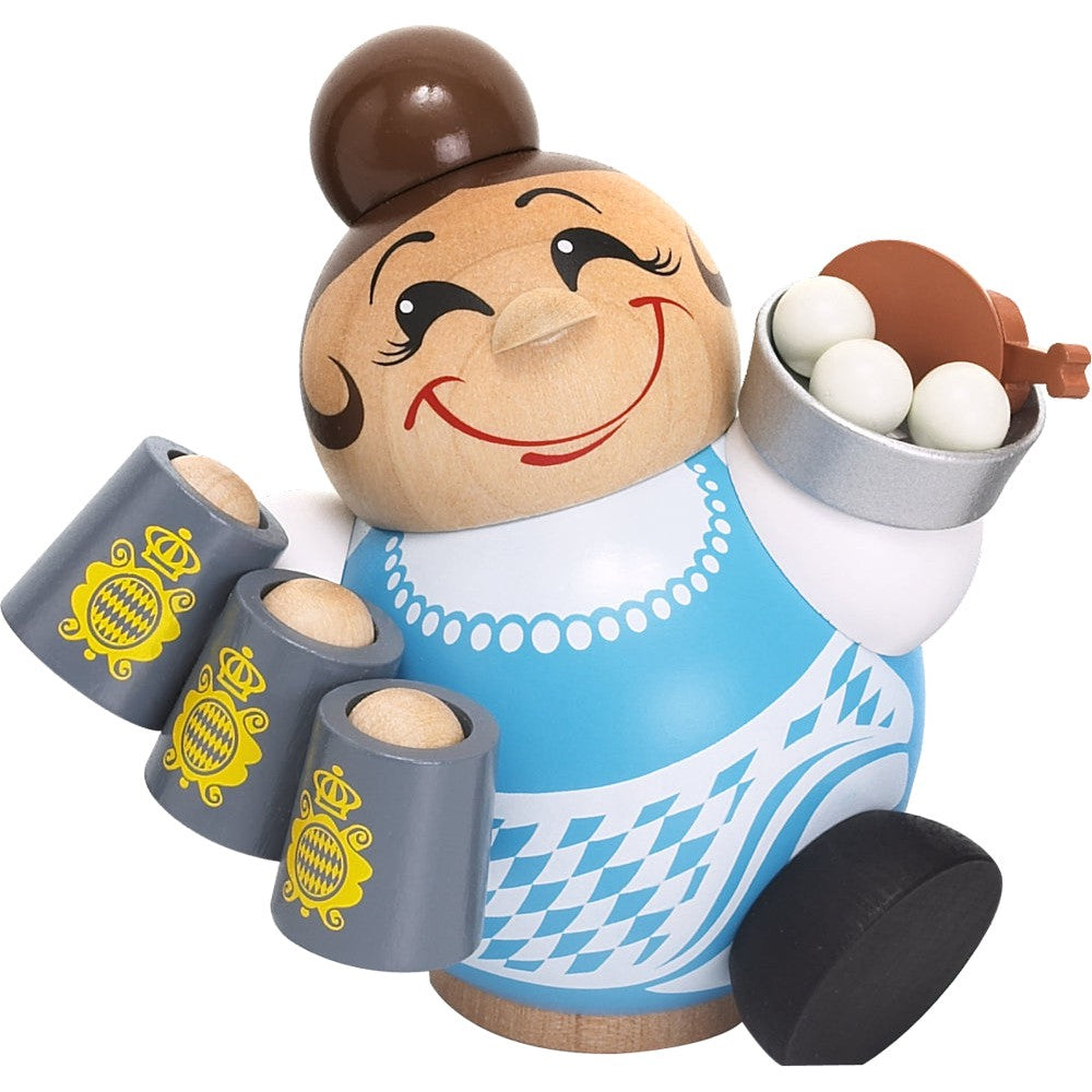 Seiffener Volkskunst Waitress 3.9