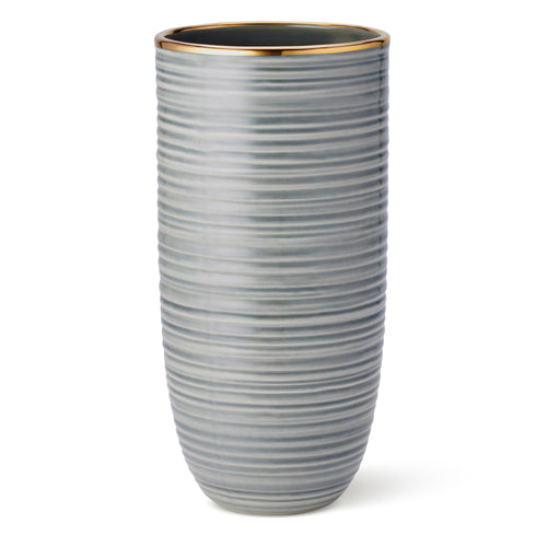 AERIN Calinda Tall Vase - Shadow