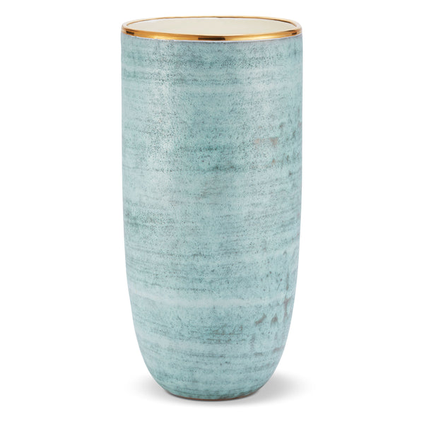 Load image into Gallery viewer, AERIN Calinda Tall Vase - Blue Grotto
