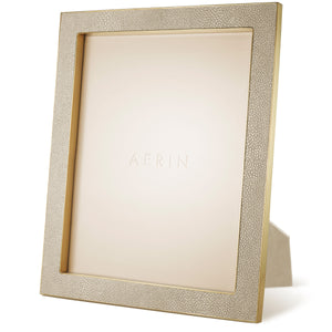 AERIN Classic Shagreen 8x10 Frame - Wheat