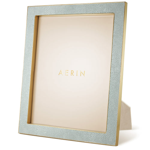 AERIN Classic Shagreen 8x10 Frame - Mist
