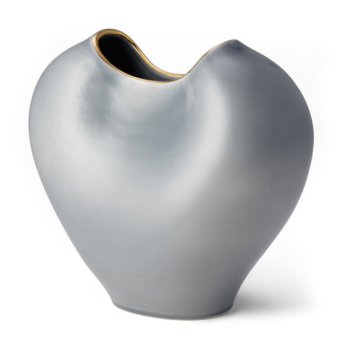 AERIN Paola Large Vase - Dusk Blue