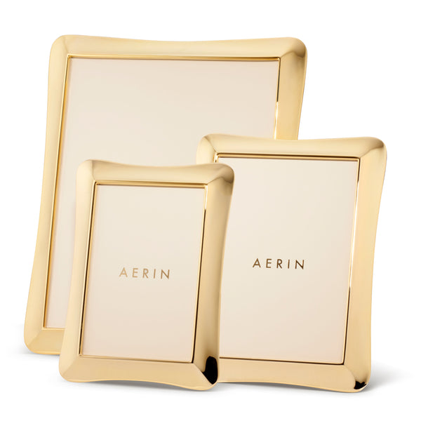 Load image into Gallery viewer, AERIN Cecile 4X6 Frame - Gold
