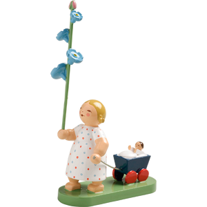 Wendt & Kuhn Girl with Forget-me-not Figurine