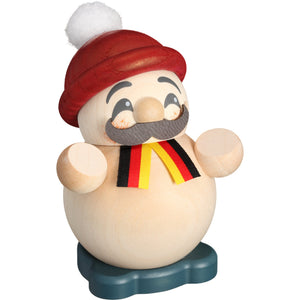 Seiffener Volkskunst German 3.5" Ball-Shaped Incense Smoker Small