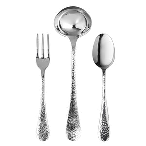 Mepra 3 Pcs Serving Set (Fork Spoon And Ladle) Epoque