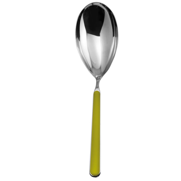 Load image into Gallery viewer, Mepra Risotto Spoon Fantasia Olive-Green
