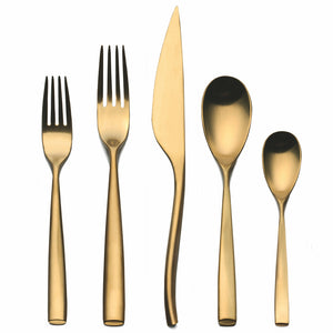 Mepra Cutlery Set 5 Pcs Arte Oro Ice
