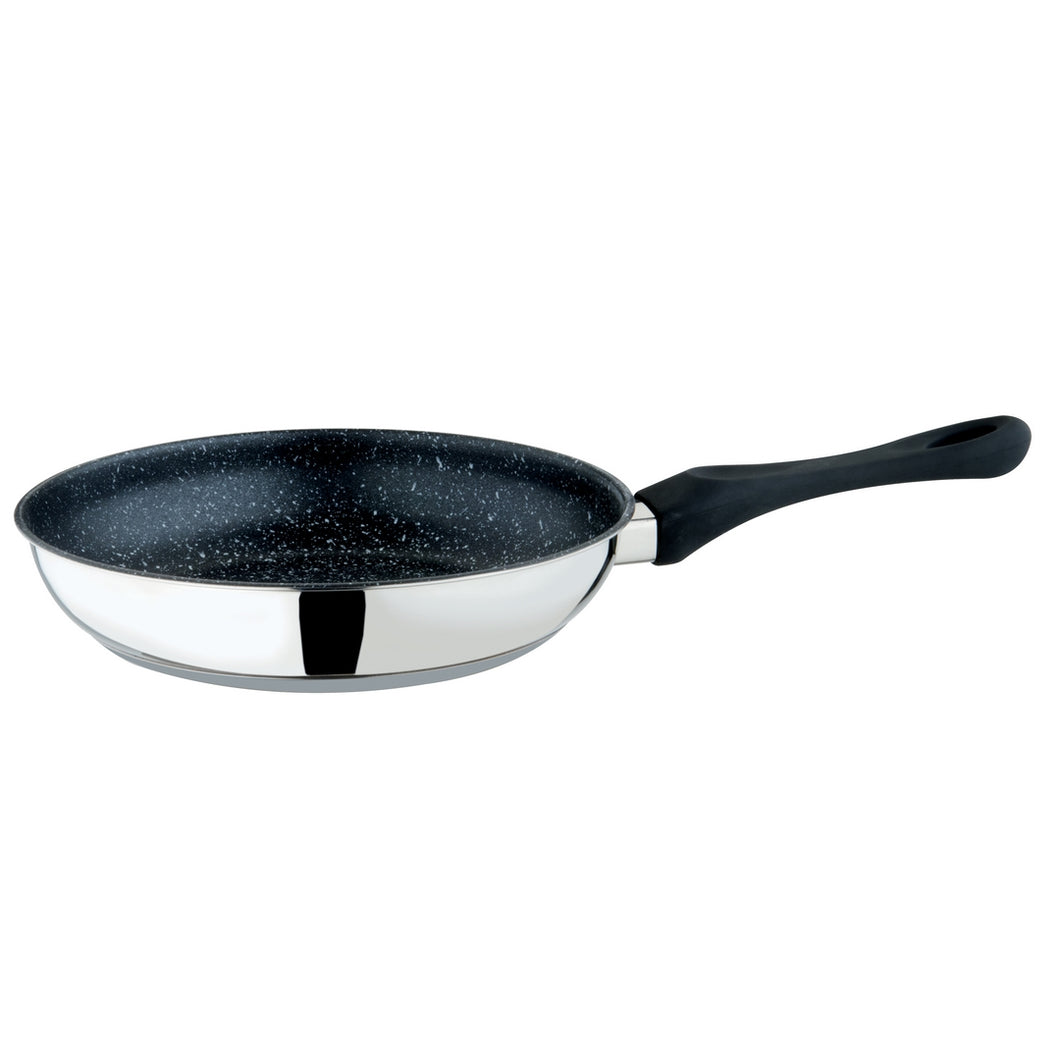 Mepra Frying Pan Fant.Stone Cm24 Black
