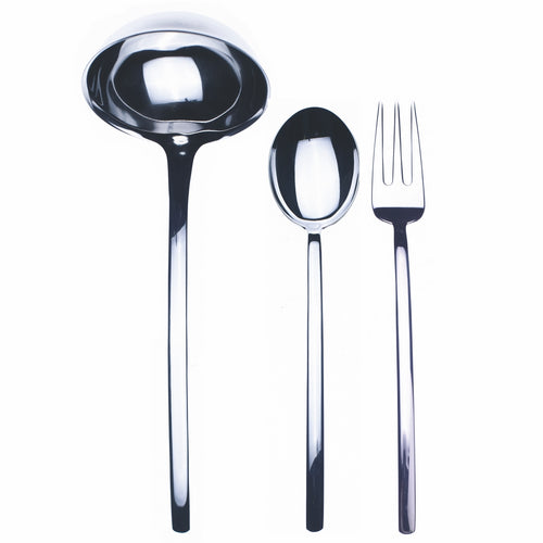 Mepra 3 Pcs Serving Set (Fork Spoon And Ladle) Due