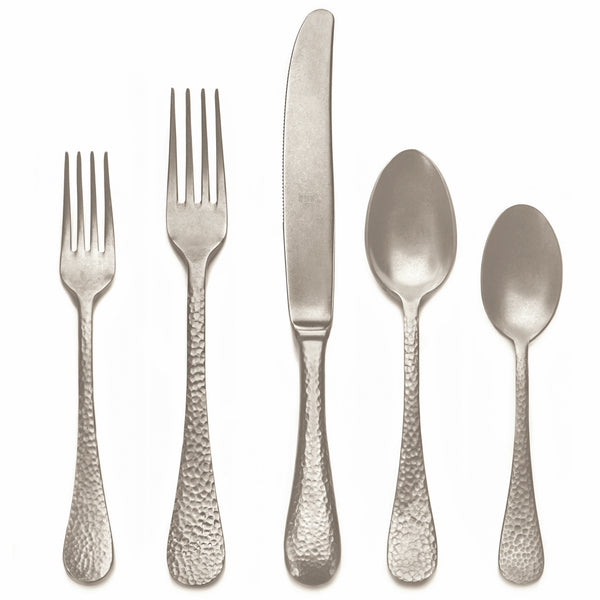 Load image into Gallery viewer, Mepra 5 Pcs Place Setting Epoque Pewter Champagne
