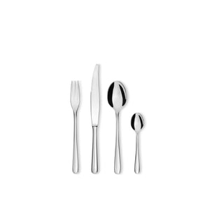 Alessi Caccia 24 Pcs.Cutlery Set, Monobloc