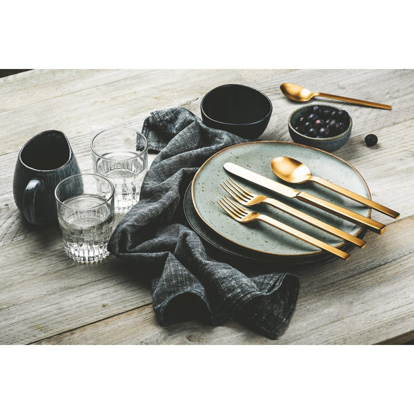 Load image into Gallery viewer, Mepra 5 Pcs Place Setting Stile Ice Oro
