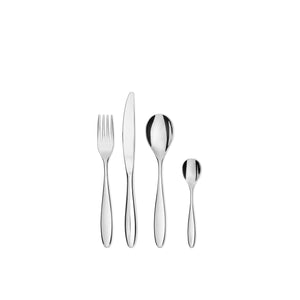Alessi Mami Cutlery Set 24 Pieces Knife Hollow Handle