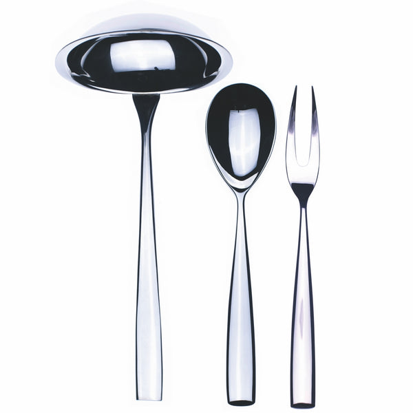 Load image into Gallery viewer, Mepra 3 Pcs Serving Set (Fork Spoon And Ladle) Arte
